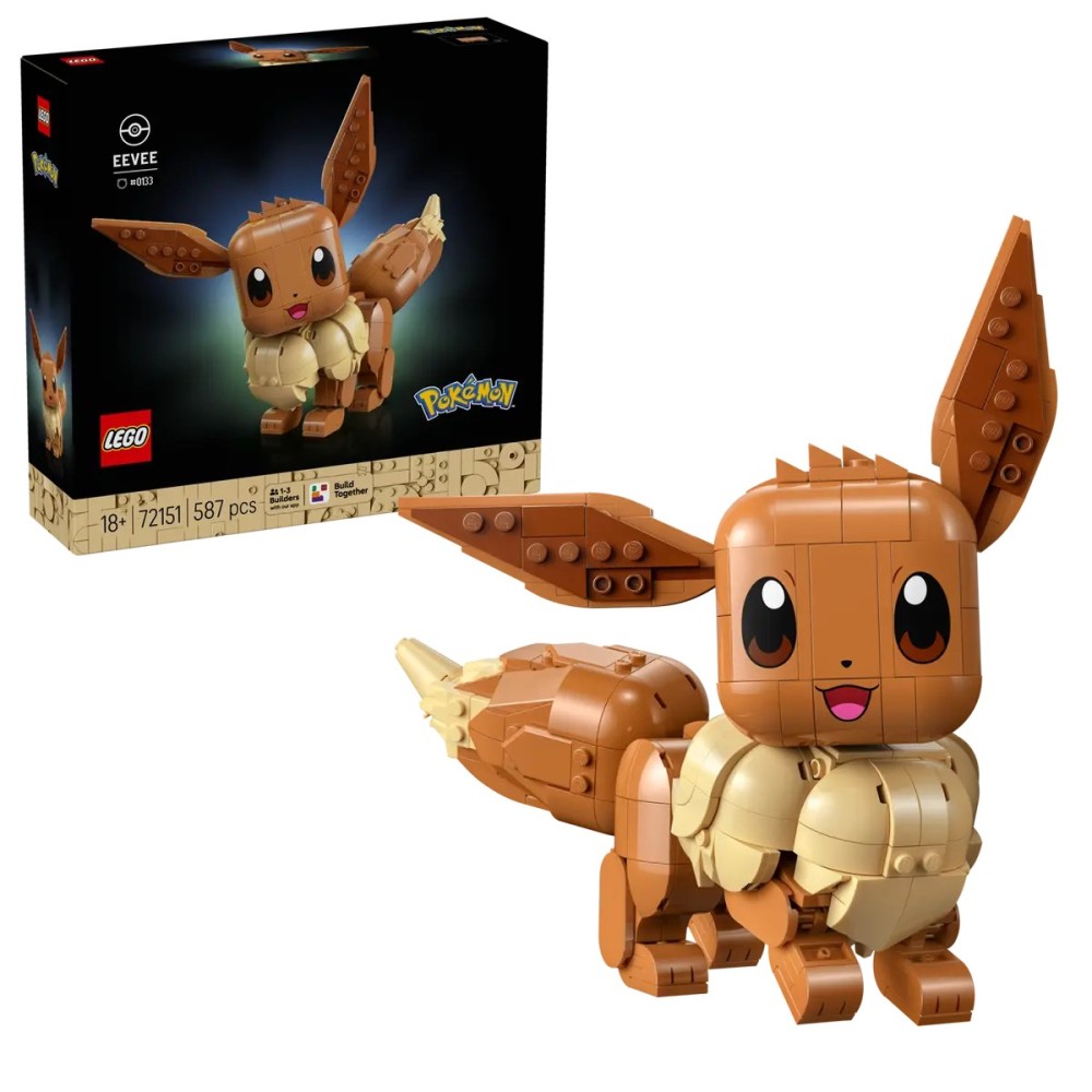 LEGO 72151 Pokémon Eevee - Set da Collezione | Nerdqora