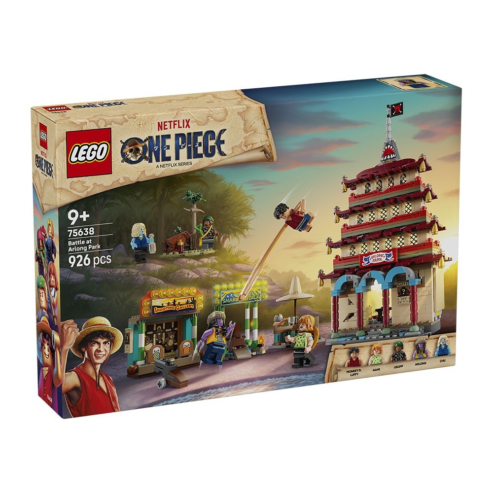 LEGO One Piece Arlong Park 75638 | Set con Minifigure | Nerdqora
