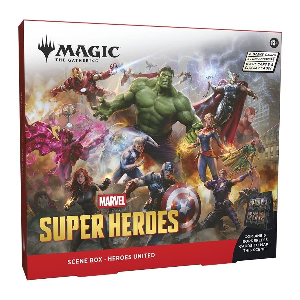 Magic Marvel Heroes Scene Box EN | Nerdqora