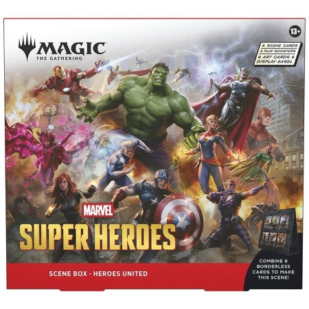 Magic Marvel Heroes Scene Box EN | Nerdqora