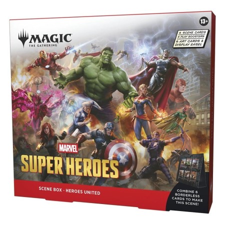 Magic Marvel Heroes Scene Box EN | Nerdqora