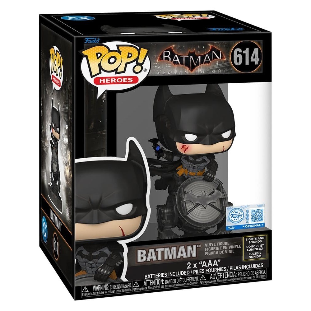 Funko Pop! Heroes 614 Batman Arkham Knight Lights & Sounds | Nerdqora