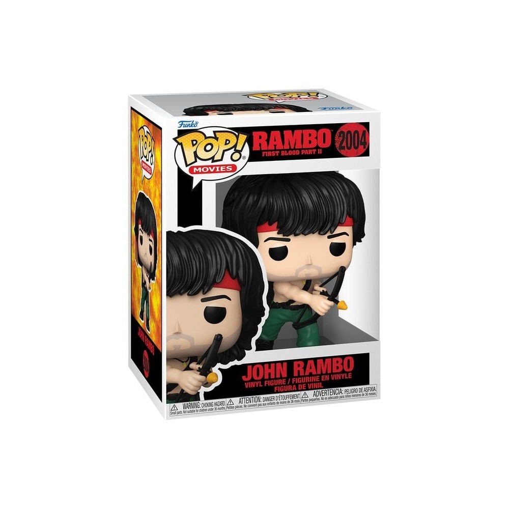 Funko Pop John Rambo 2004 First Blood Part II | Nerdqora