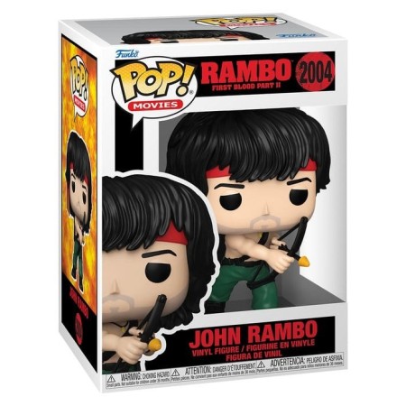 Funko Pop John Rambo 2004 First Blood Part II | Nerdqora