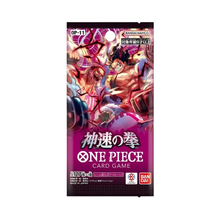 One Piece Card Game - A Fist of Divine Speed OP-11 - Display da 24 Buste (JAP)