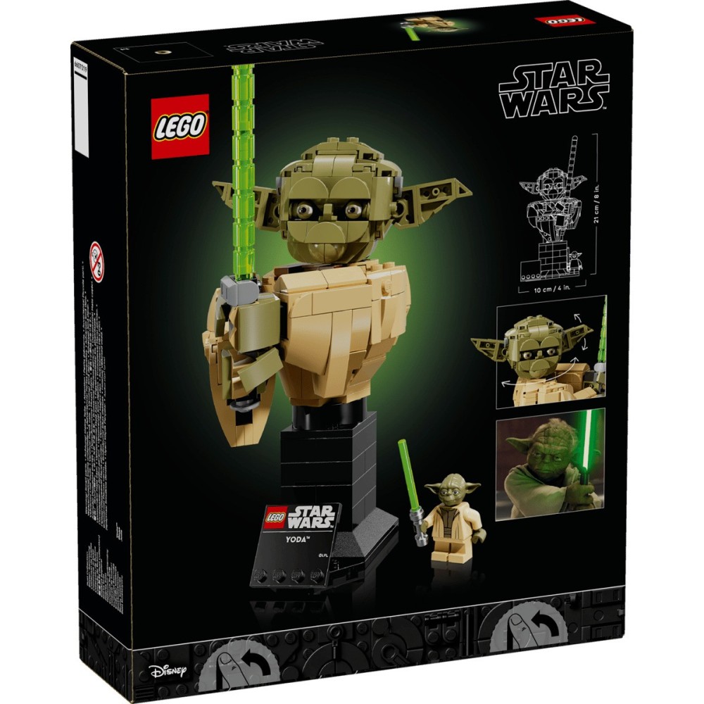 LEGO Star Wars 75438 Busto di Yoda | Nerdqora