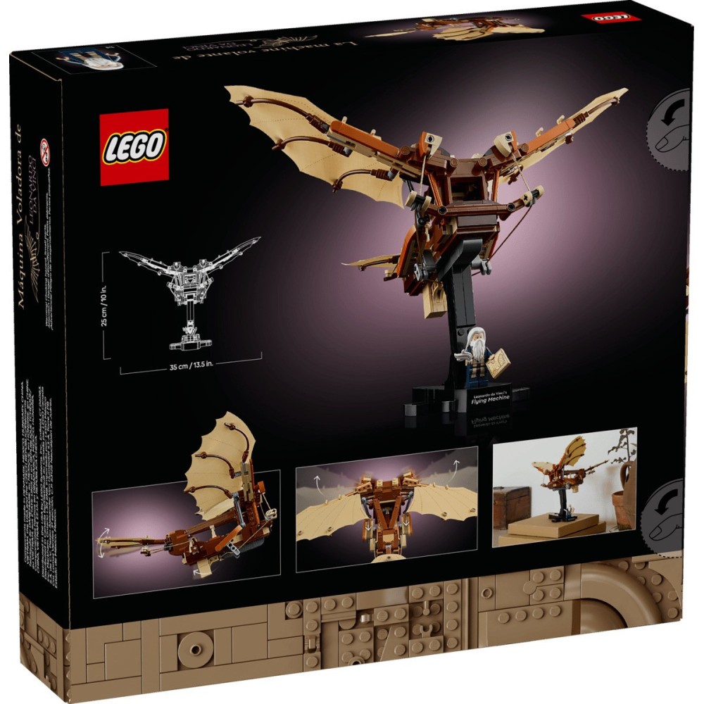 LEGO Icons 10363 Macchina Volante di Leonardo da Vinci | Nerdqora