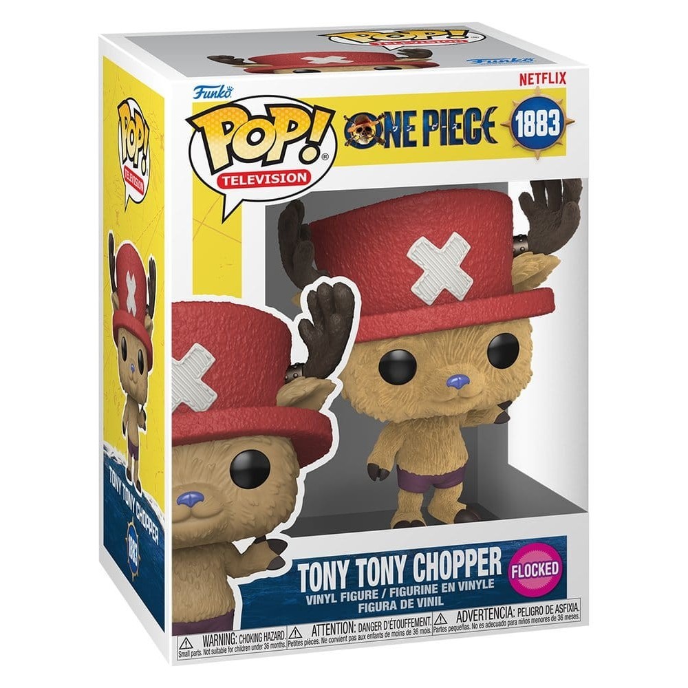 Funko Pop! Television 1883 – Tony Tony Chopper Flocked – One Piece | Nerdqora