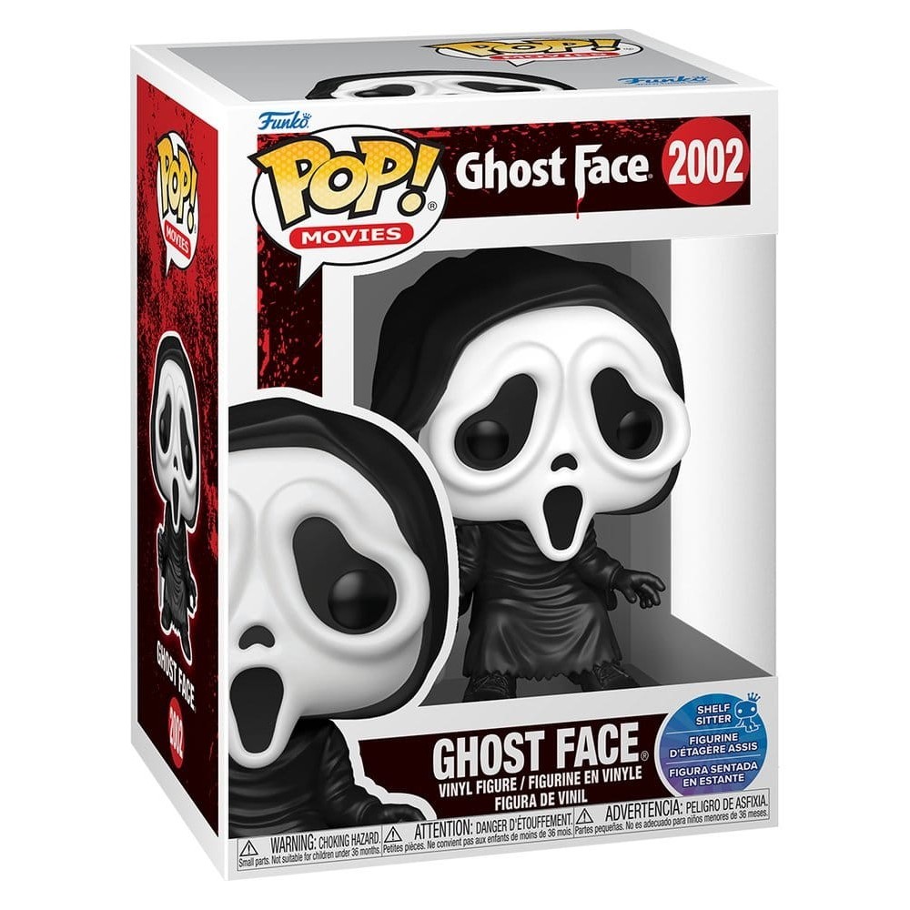 Funko Pop! Movies 2002 – Ghost Face Sit – Scream | Nerdqora