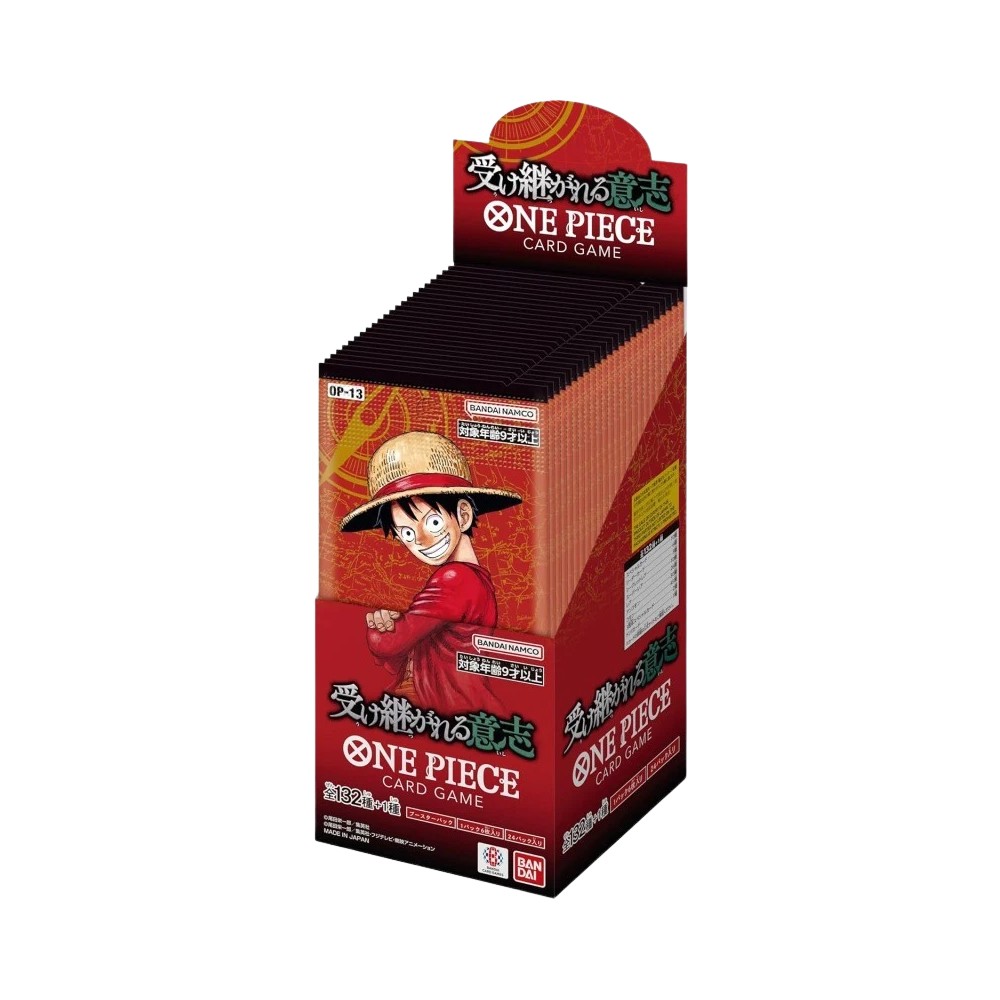 One Piece Card Game - Inherited Will OP-13 - Display da 24 Buste (JAP)