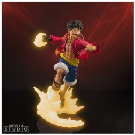 One Piece Luffy Glow In The Dark ABYstyle SFC | Nerdqora