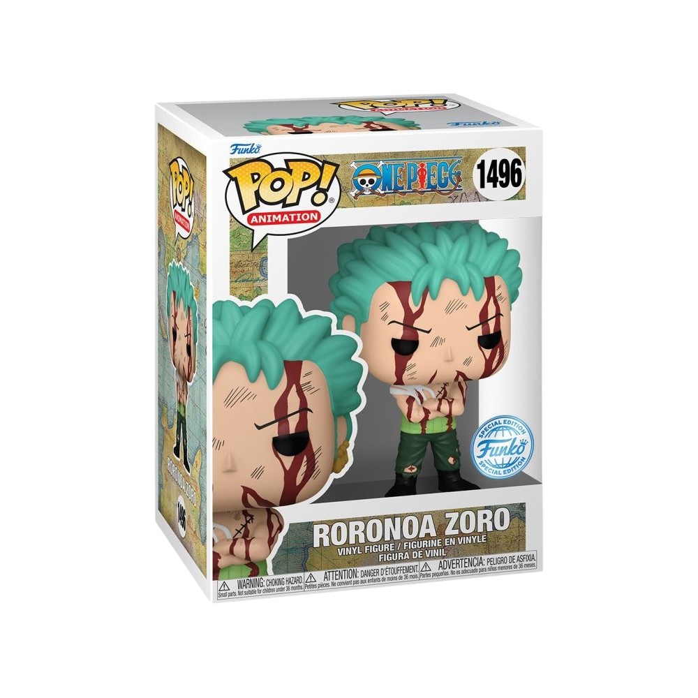 Funko Pop! Animation 1496 - Roronoa Zoro (Nothing Happened) - One Piece (Special Edition)
