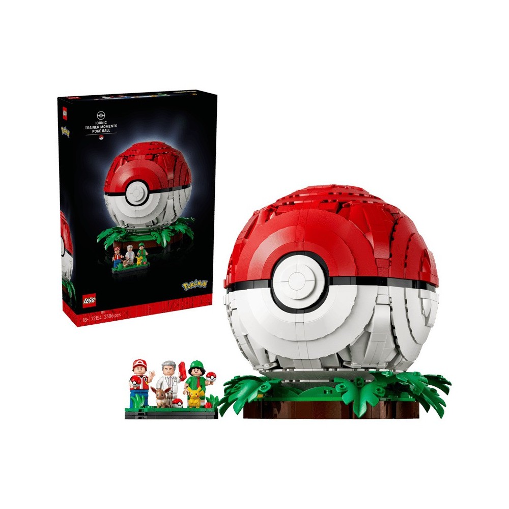 LEGO 72154 Pokémon Iconic Poké Ball | Nerdqora