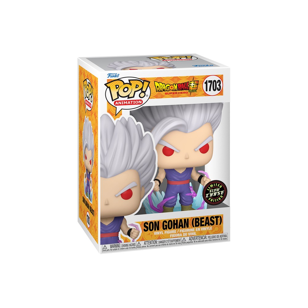 Funko Pop! Animation 1703 - Son Gohan - Dragon Ball Super: Super Hero (Glow Chase Edition)