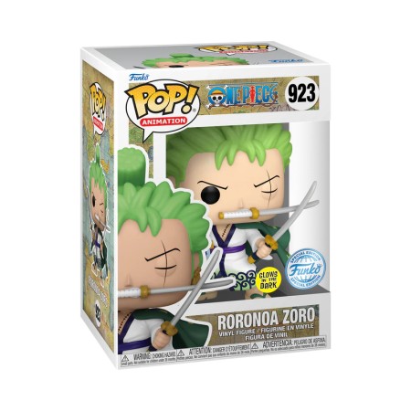 Funko Pop! Animation 923 - Roronoa Zoro - One Piece (Glows in the Dark) (Special Edition)