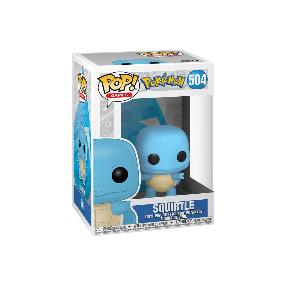 Funko Pop! Games 504 - Squirtle - Pokémon