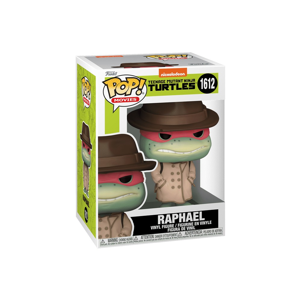 Funko Pop! Movies 1612 -  Raphael (with Coat & Hat) - Teenage Mutant Ninja Turtles