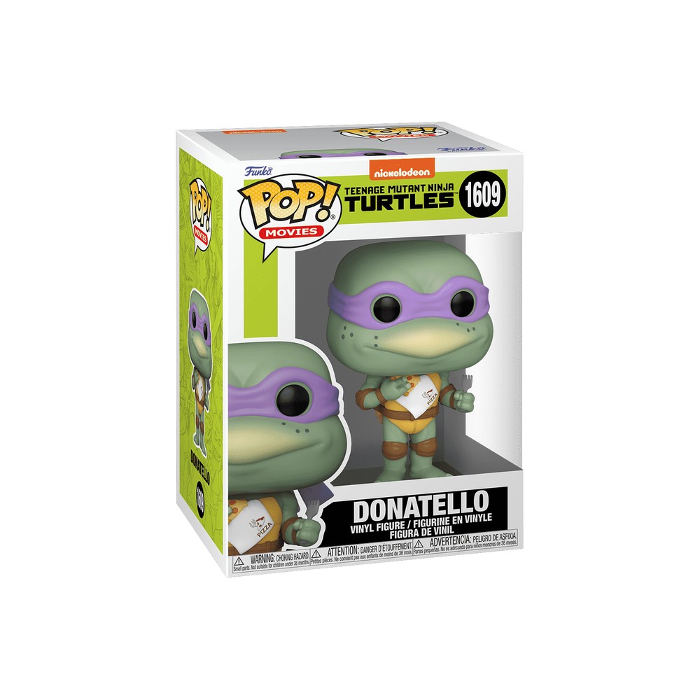 Funko Pop! Movies 1609 -  Donatello (with pizza) - Teenage Mutant Ninja Turtles