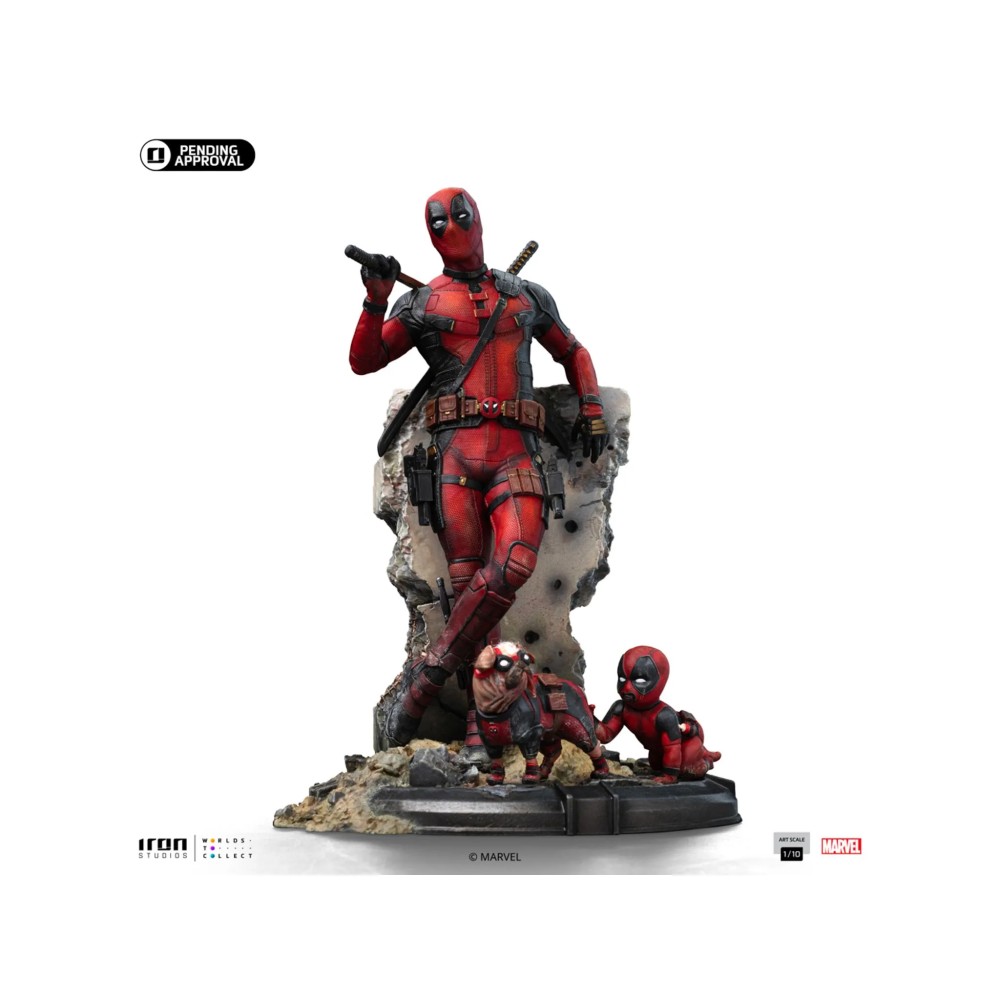Statua - Deadpool 1/10 - Deadpool & Wolverine