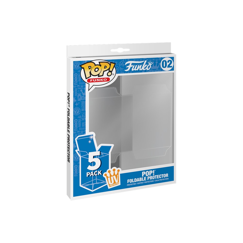 Foldable Pop! Protector 5 Pack - Soft Protector 9cm (5 Pezzi) - Funko
