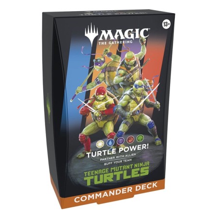 Magic: The Gathering - Teenage Mutant Ninja Turtles Commander Decks Case (4) EN