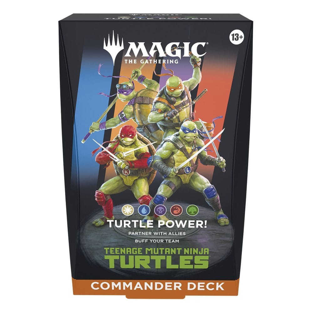 Magic: The Gathering – Teenage Mutant Ninja Turtles Commander Decks Case (4) EN – Wizards of the Coast