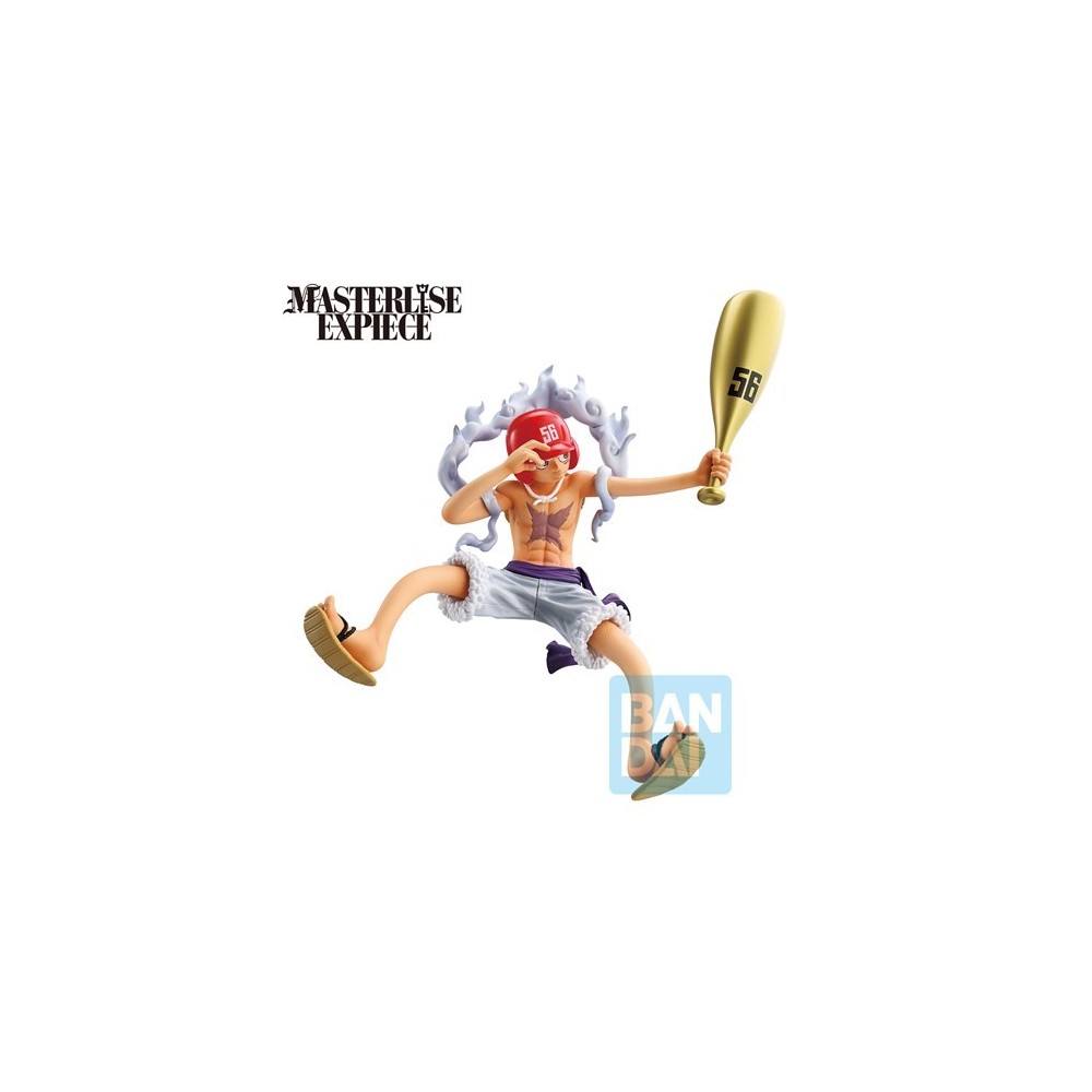 Statua Banpresto Ichibansho Masterlise Expiece – Monkey D. Luffy Gear 5 Baseball Ver. – One Piece