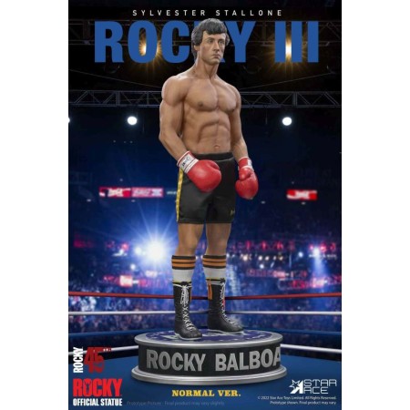 Rocky III Regular Resin Statue Star Ace | Nerdqora