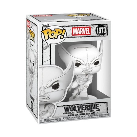 Funko Pop Wolverine Sketched 1573 – Edizione artistica Marvel in bianco e nero