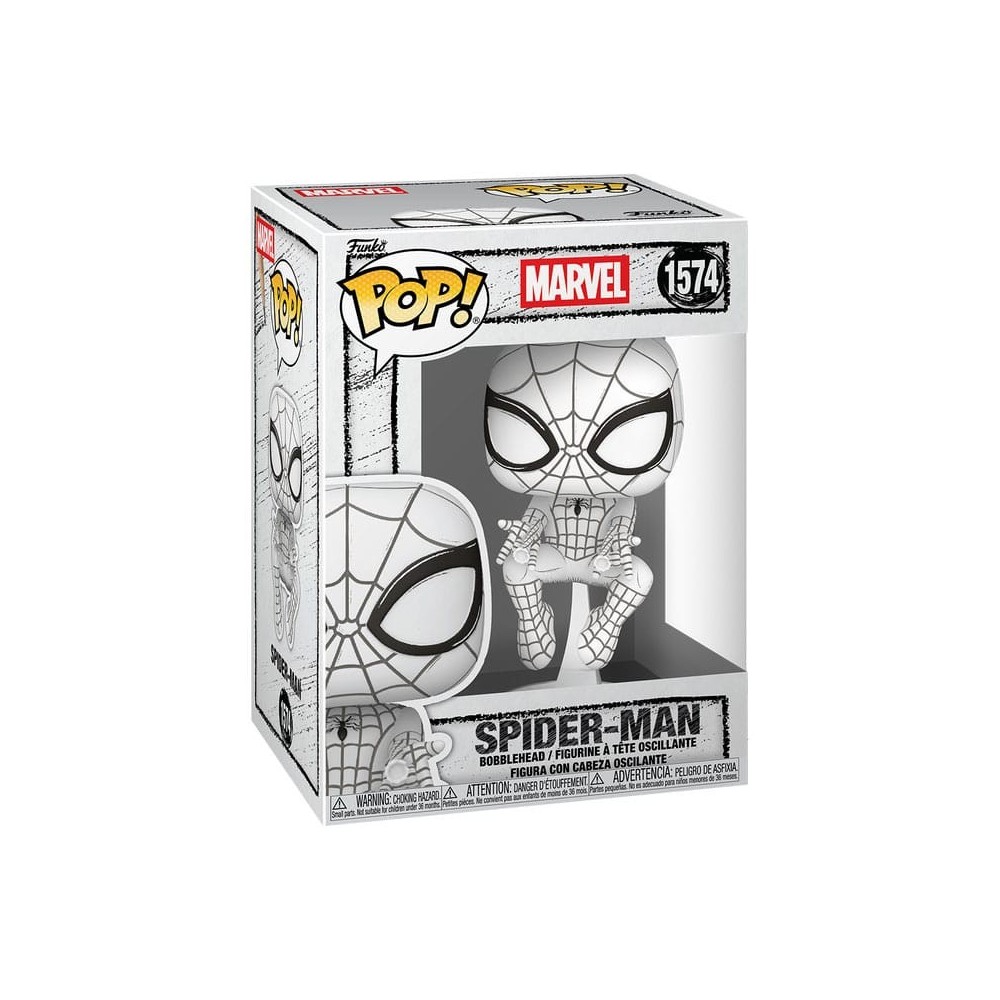 Funko Pop Spider-Man Sketched 1574 – Marvel