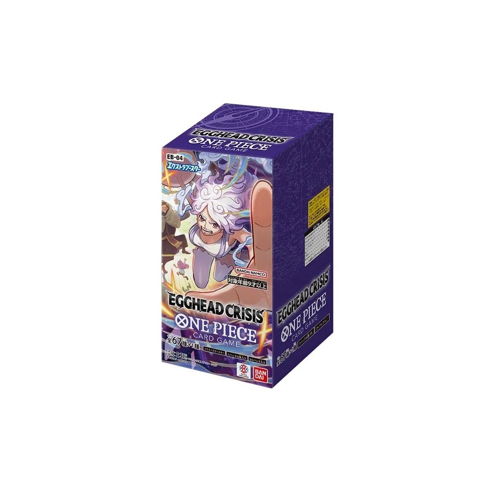 Display sigillato EB-04 Egghead Crisis – One Piece Card Game (JP).