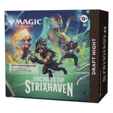 Magic Strixhaven Draft Night ENG - Kit Draft per 4 giocatori | Nerdqora